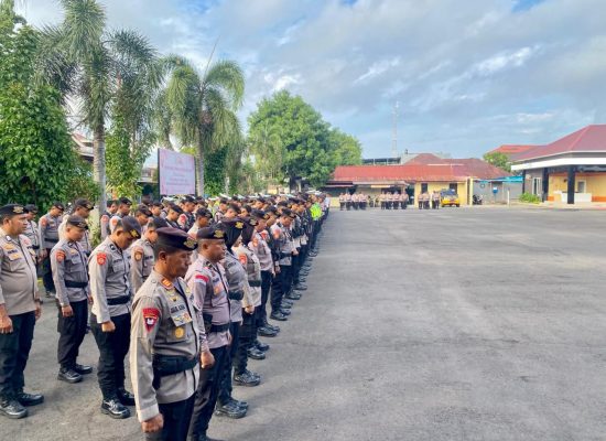 Pimpin Apel, Kapolres Ternate Tekankan Kedisiplinan dan Integritas dalam Pelayanan Masyarakat