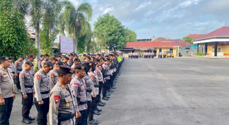 Pimpin Apel, Kapolres Ternate Tekankan Kedisiplinan dan Integritas dalam Pelayanan Masyarakat