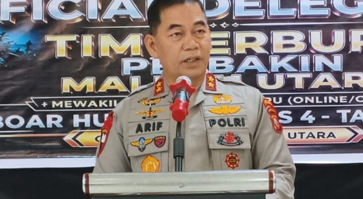Kapolda Maluku Utara Lepas Tim Perbakin Malut Ikuti Boar Hunter Series 4 di Sula
