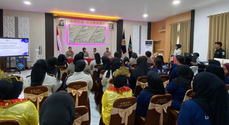 Kapolres Ternate Pimpin Polwan Menyapa di Lapas Perempuan, Jajaki Kerja Sama Hasil Pertanian Warga Binaan