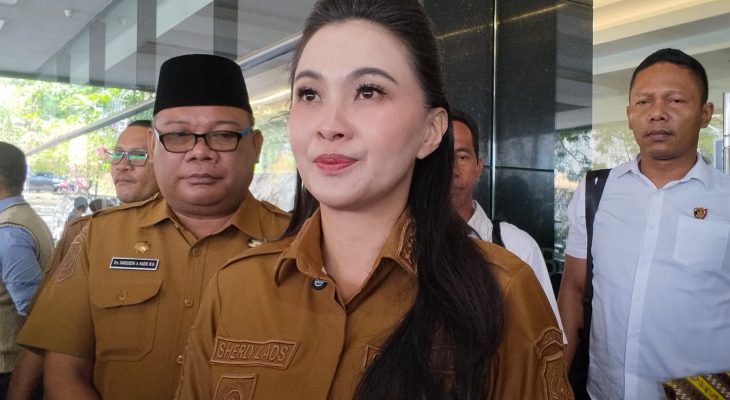Gunung Ibu Erupsi, Gubernur Sherly Imbau Warga Tenang dan Waspada