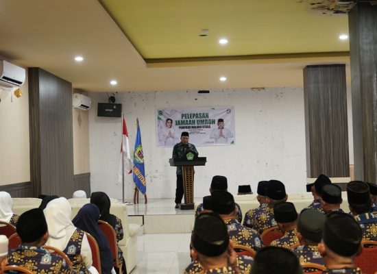 Wagub Sarbin Lepas 80 Jemaah Umrah Gratis Pemprov Maluku Utara