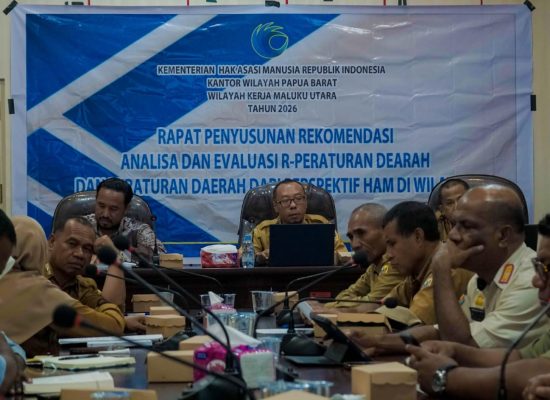 Kementerian HAM dan Pemkot Tidore Kaji Dua Perda