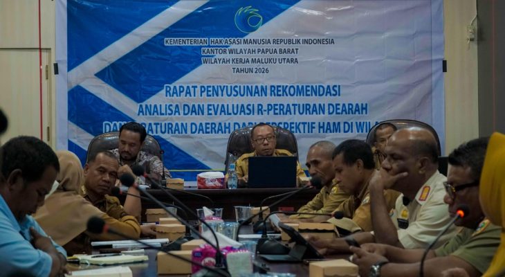 Kementerian HAM dan Pemkot Tidore Kaji Dua Perda