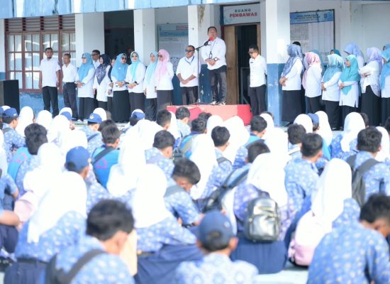 Sekda Kota Ternate Sambangi SMP Negeri 3 Lewat Rabu Menyapa