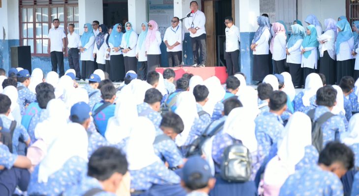 Sekda Kota Ternate Sambangi SMP Negeri 3 Lewat Rabu Menyapa