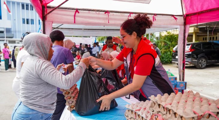 Pasar Murah Pertamina, Hampir 1.000 Paket Sembako Diburu Warga