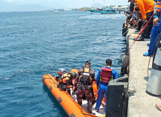 Perahu Tenggelam di Perairan Dufa-Dufa, Satu Meninggal dan Satu Masih Dicari