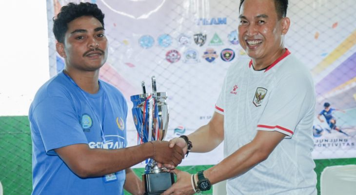 Buka Turnamen Futsal SeOPMI CUP I, Ketua KONI Haltim Tekankan Sportivitas dan Semangat Persaudaraan