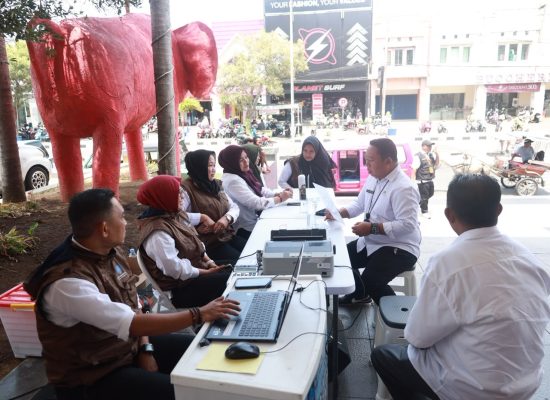 Sekda Ternate Apresiasi Pojok Pajak BP2RD di Jatiland Mall