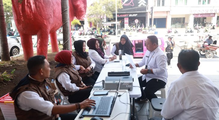 Sekda Ternate Apresiasi Pojok Pajak BP2RD di Jatiland Mall