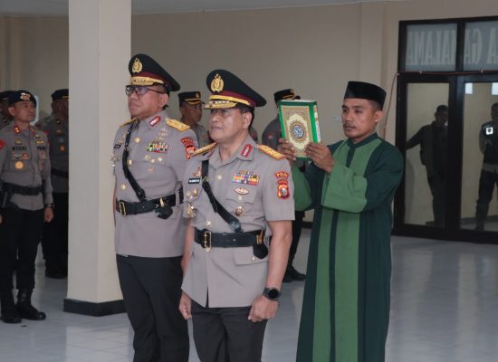 Sertijab Tiga Pejabat Polda Malut, Kapolda Minta Segera Menyesuaikan