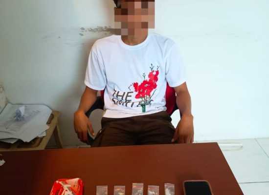 Polda Malut Tangkap Pengedar 5,76 Gram Sabu, Mengaku Dapat Barang dari Warga Binaan Lapas Ternate
