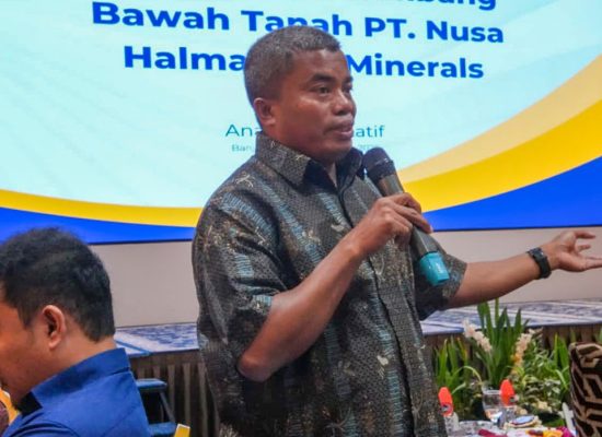 NHM Berbagi Pengalaman Kelola Tambang Bawah Tanah di Forum Nasional