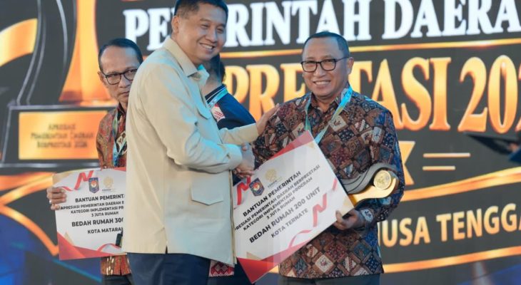 Raih Prestasi Nasional, Ternate Kebagian 200 Unit Bedah Rumah
