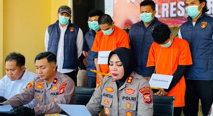 Curi Motor, Delapan Anak di Bawah Umur Ditangkap Polres Ternate