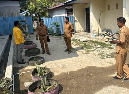 Tindaklanjuti Arahan Bupati, Kadis Pendidikan Halteng Cek Fasilitas Sekolah