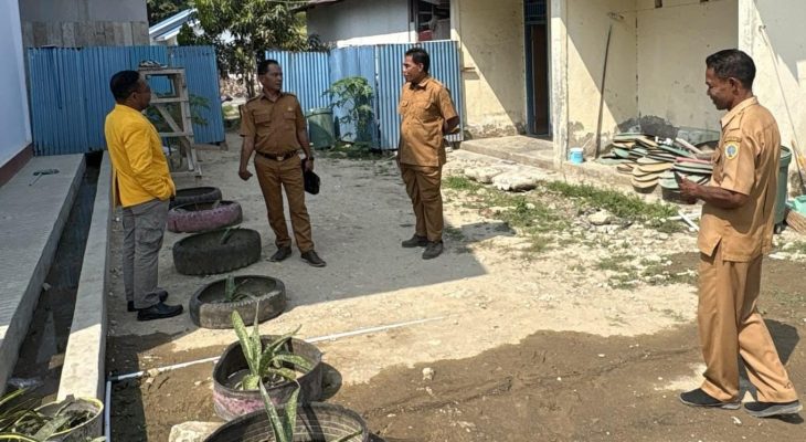 Tindaklanjuti Arahan Bupati, Kadis Pendidikan Halteng Cek Fasilitas Sekolah