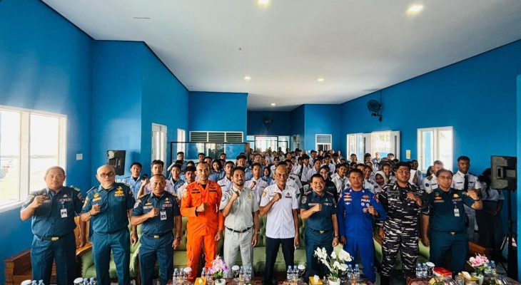 KUPP Tobelo Kampanyekan Keselamatan Pelayaran, Libatkan Pelajar hingga Motoris Speedboat