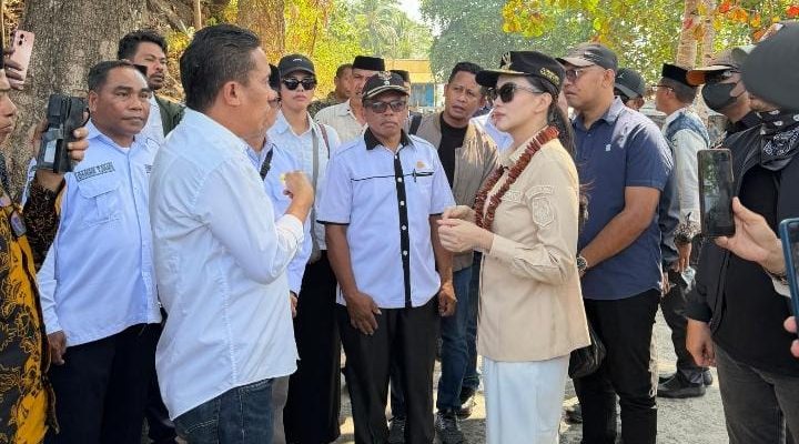 Sherly Janji Tuntaskan Jalan Lingkar Makian, Jalan Tani Dauri Masuk Prioritas 2027