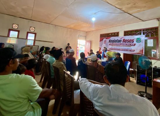 Tapal Batas Galela–Loloda Jadi Keluhan Utama Warga Saat Reses Nazlatan Kasuba