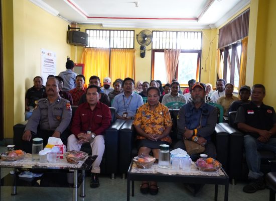 PLN Bentuk Garda Siaga Bencana di Waena, 30 Warga Dibekali Hadapi Karhutla