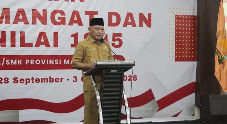 Wagub Sarbin Buka Pelatihan JSN 45, Kepsek Diminta Jadi Benteng Karakter