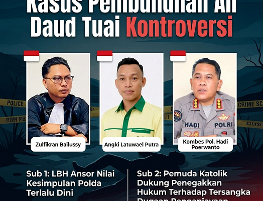 Kasus Pembunuhan Ali Daud Tuai Kontroversi
