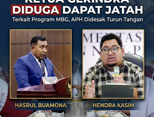 Ketua Gerindra Diduga Dapat Jatah