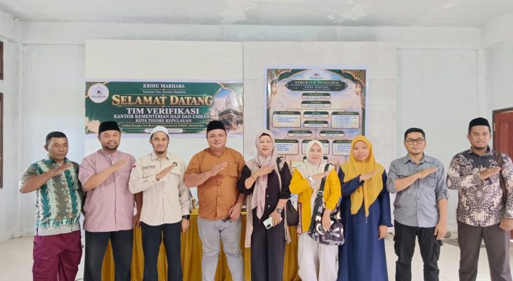 Kankemenhaj Tidore Verifikasi KBIHU MARHABA: Dorong Pembimbingan Jemaah yang Mandiri dan Profesional