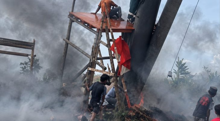 Empat Pendaki Gunung Gamalama Ternate Terjebak Kebakaran di Taman Love