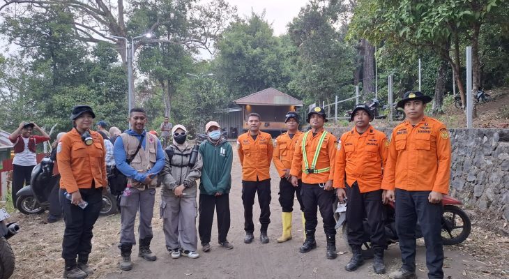 Dua Pendaki Gamalama Terjebak Karhutla di Taman Love Berhasil Dievakuasi