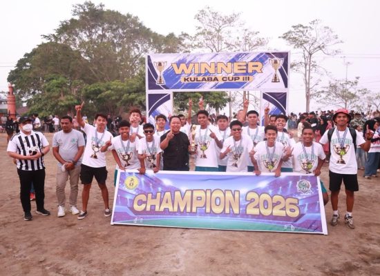 Sekda Ternate Tutup Kulaba Cup III, Dorong Turnamen Jadi Ajang Pembinaan Atlet