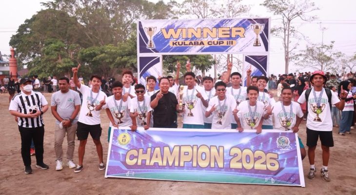 Sekda Ternate Tutup Kulaba Cup III, Dorong Turnamen Jadi Ajang Pembinaan Atlet