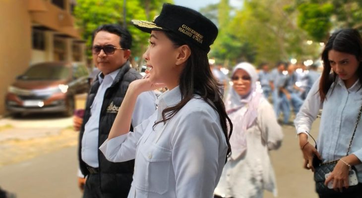 Gubernur Sherly Tinjau Revitalisasi SMK di Ternate