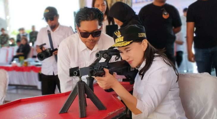 Sherly Tjoanda Buka Lomba Menembak Semarak HUT ke-27 Maluku Utara