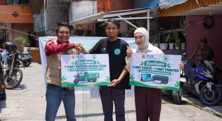 PLN UIP MPA Hadirkan Dukungan Nyata untuk Bank Sampah Gurabesi melalui GURABESI CYCLE+