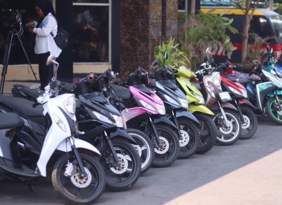 Berkas Delapan Tersangka Curanmor di Ternate Dilimpahkan ke Jaksa