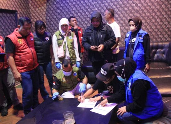 BNNP dan Polda Malut Razia Tempat Hiburan Malam, Satu Positif Ganja