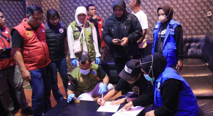 BNNP dan Polda Malut Razia Tempat Hiburan Malam, Satu Positif Ganja