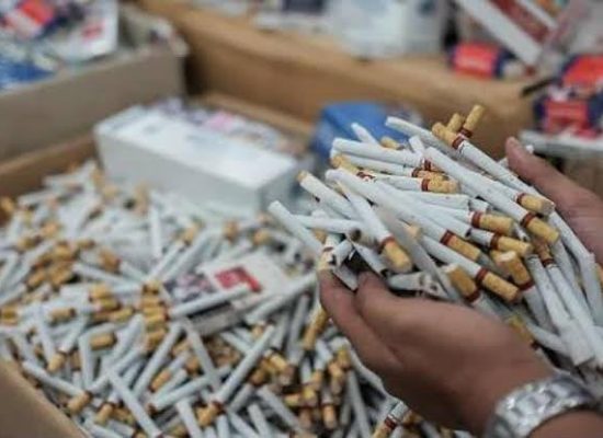Bea Cukai Ternate Sita 390 Ribu Batang Rokok Ilegal