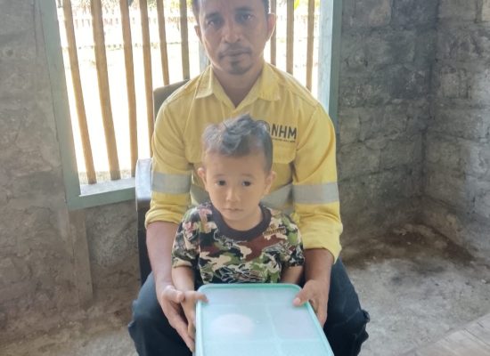 NHM Peduli Dampingi Mario di Desa Sasur hingga Keluar dari Kondisi Stunting