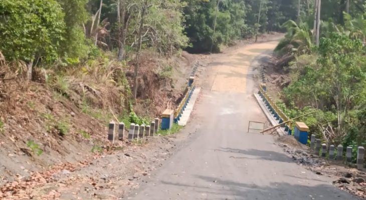 Proyek Lapen di Makian Terbagi Dua, Kabupaten Tangani 3 Km dan Provinsi 4,8 Km