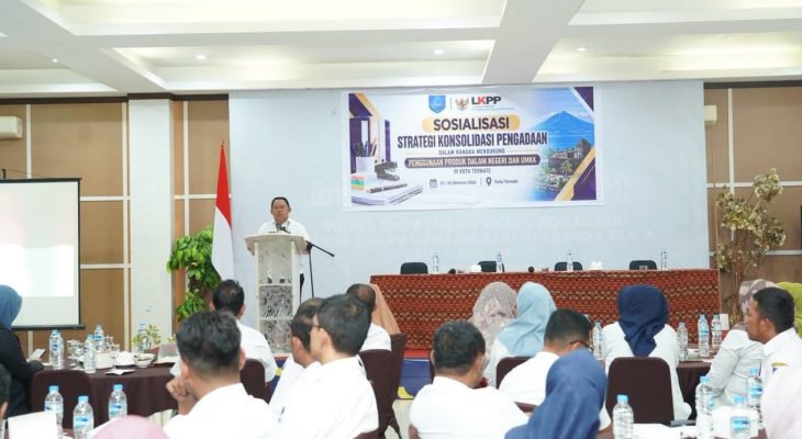 Pemkot Ternate Perkuat Pengadaan Barang dan Jasa untuk Dorong Produk Lokal dan UMKM