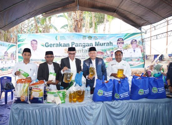 Pemprov Maluku Utara Salurkan 700 Paket Sembako