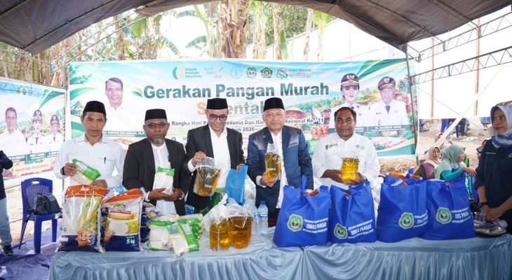 Pemprov Maluku Utara Salurkan 700 Paket Sembako