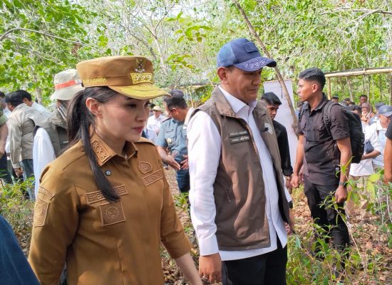 Sherly dan Wamen Kehutanan ke Pulo Tareba Kota Ternate, Sinyal hingga Air Bersih Jadi Sorotan