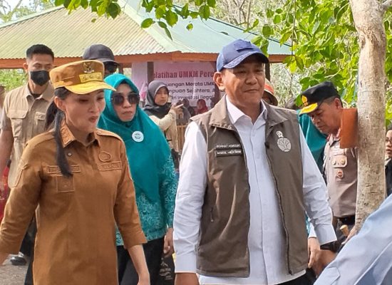 Ditanya soal Karhutla di Malut, Wamenhut Rohmat Tidak Beri Jawaban