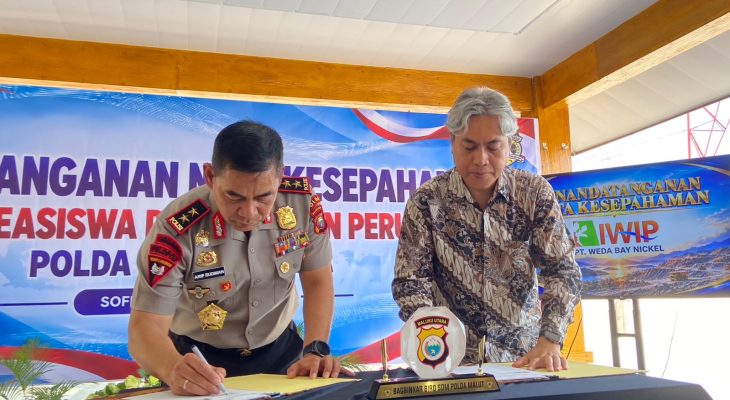 Polda Malut Gandeng 25 Perusahaan, 106 Mahasiswa Bakal Terima Beasiswa