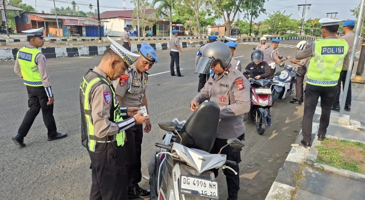 Ditlantas Polda Malut Sasar Kelengkapan Kendaraan Personel di Operasi Patuh Kie Raha 2026